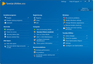 overview of all functions 300x207 TuneUp Utilities 2012