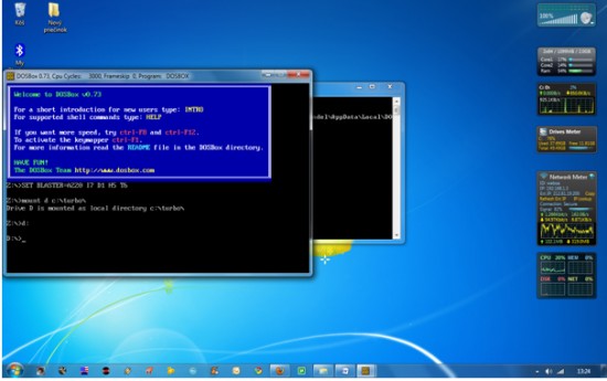 Как установить turbo c на windows 7