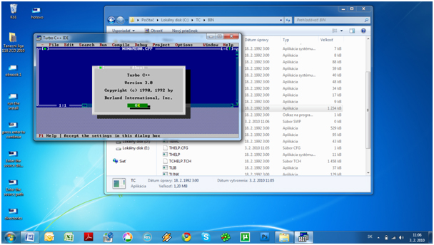 Windows 7 Turbo C++ 3.0 full